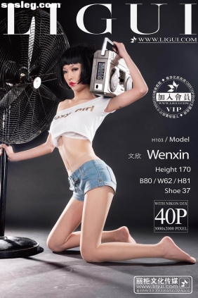 [Ligui丽柜]2013.09.27 时尚写真 Model 文欣