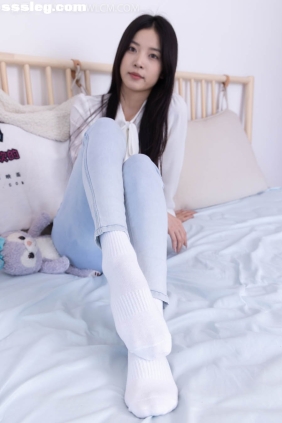 物恋传媒 No.2464 茯苓 白棉袜[160P+1V4.76G]