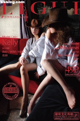 [Ligui丽柜]2012.07.28 名莲杂志 Model 咪惠美&kelly