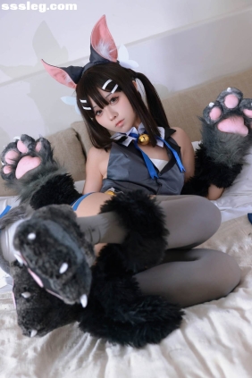 G44不会受伤 魔法少女伊莉雅 美游野兽[21P110M]
