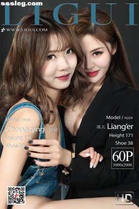 [Ligui丽柜]2019.08.30 网络丽人 Model 钟情&凉儿