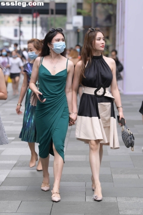 街拍作品 大气连衣裙搭配[93P1.94G]