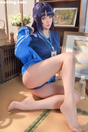 星之迟迟 蔚蓝档案 早濑优香体操服[69P+1V1.24G]