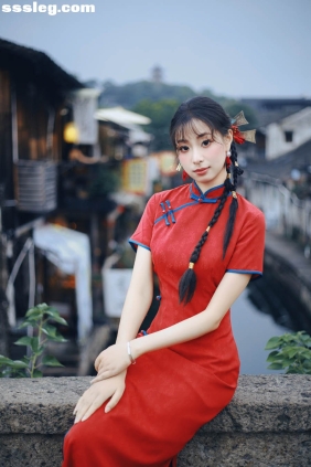 [YITUYU艺图语]2025.06.21 书圣故里江南水乡旗袍 小u[23P397M]