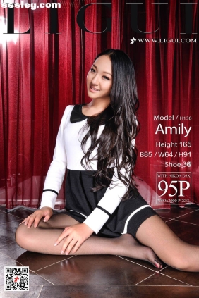 [Ligui丽柜]2018.07.18 网络丽人 Model Amily