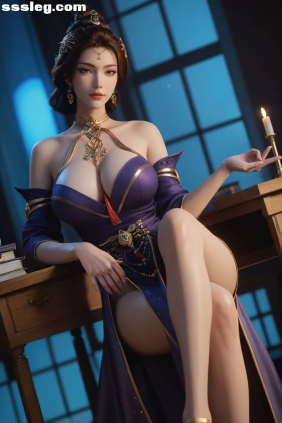 [AI绘画] 范静梅 夜色[227P554M]