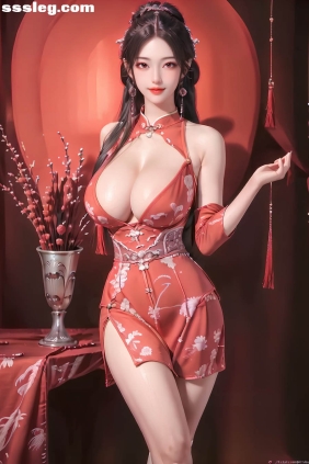 [AI绘画] 呼呼 国漫女神 新年服[102P495M]