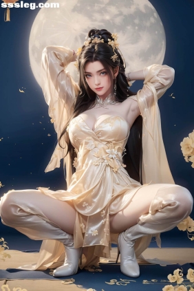 [AI绘画] 呼呼 陆雪琪 中秋佳节[90P422M]