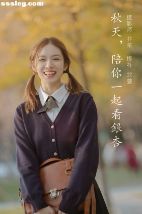 [YITUYU艺图语]2022.01.19 秋天陪你一起看银杏 朱云慧[27P306M]