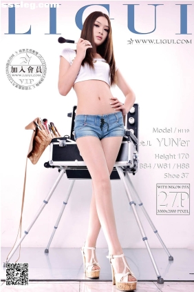 [Ligui丽柜]2016.02.24 网络丽人 Model 允儿